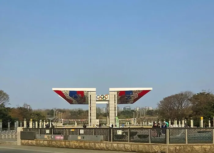 Appartement Dahase -6층ev,암사역3분, Kspo,롯데월드,강남coex,무료주차,잠실,아산병원 Séoul