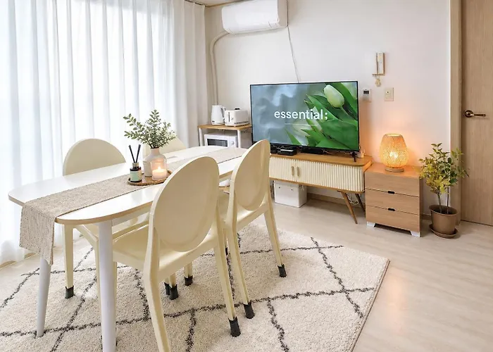 Appartement Dahase -6층ev,암사역3분, Kspo,롯데월드,강남coex,무료주차,잠실,아산병원 *